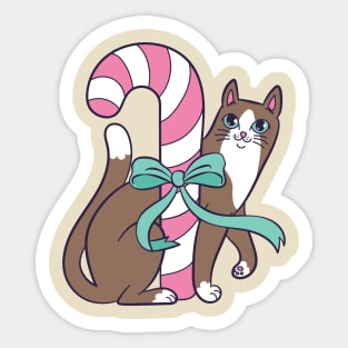 Pawpermint Kitty Sticker
